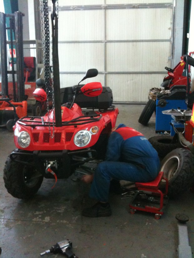 reparaciones de quads atv en Burgos