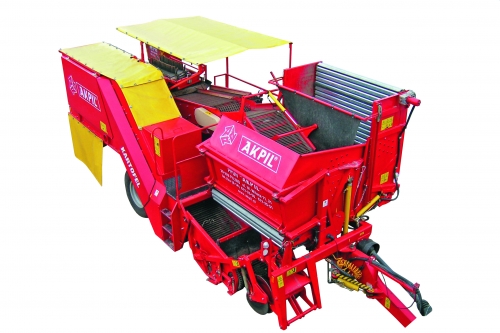 cosechadora de hortalizas