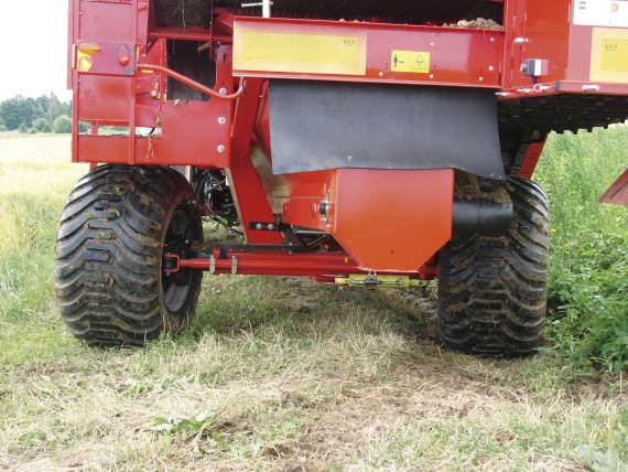 cosechadora de patatas en palencia