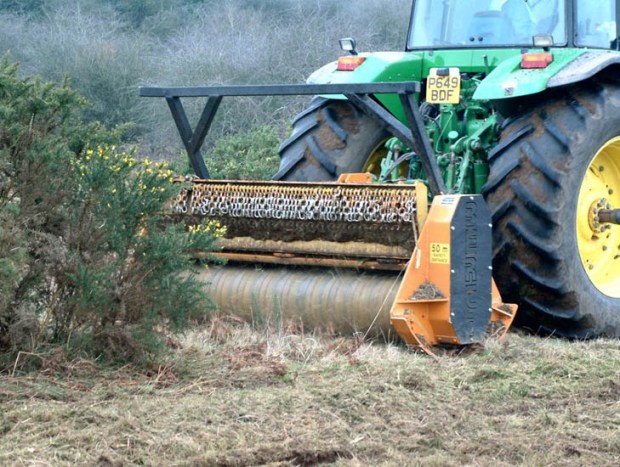 maquinaria forestal en Burgos
