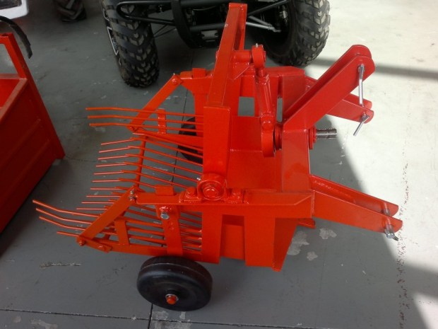 arrancadoras de patatas de un surco en Burgos