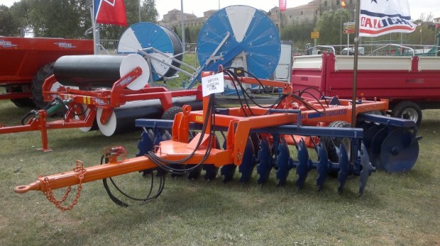 gradas de discos en Palencia