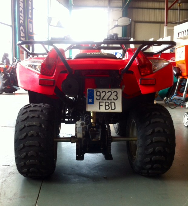 quads atv de ocasion en Palencia